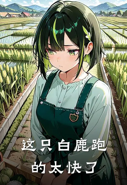 这只白鹿跑的太快了