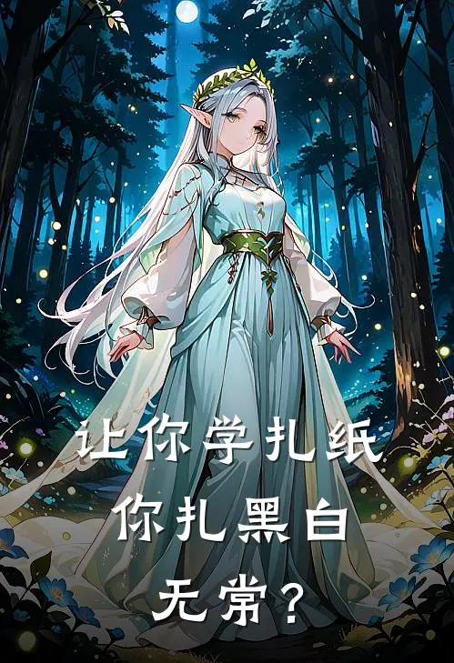 让你学扎纸：你扎黑白无常？