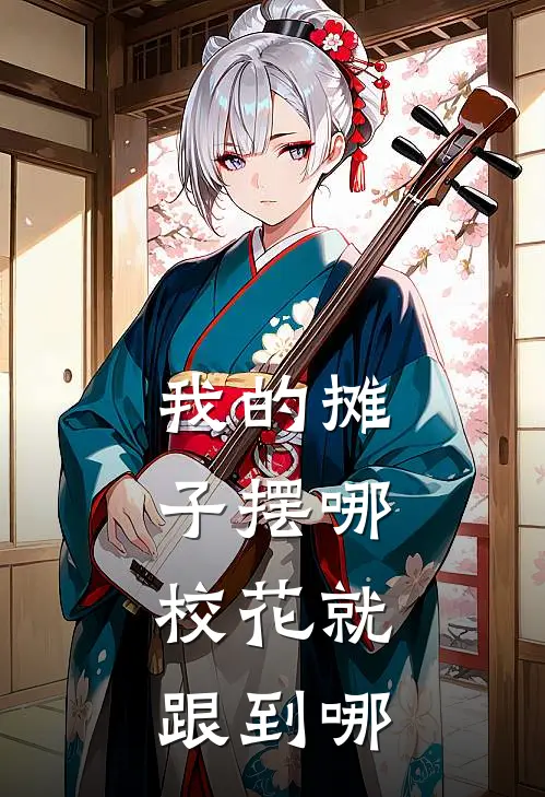 我的摊子摆哪，校花就跟到哪