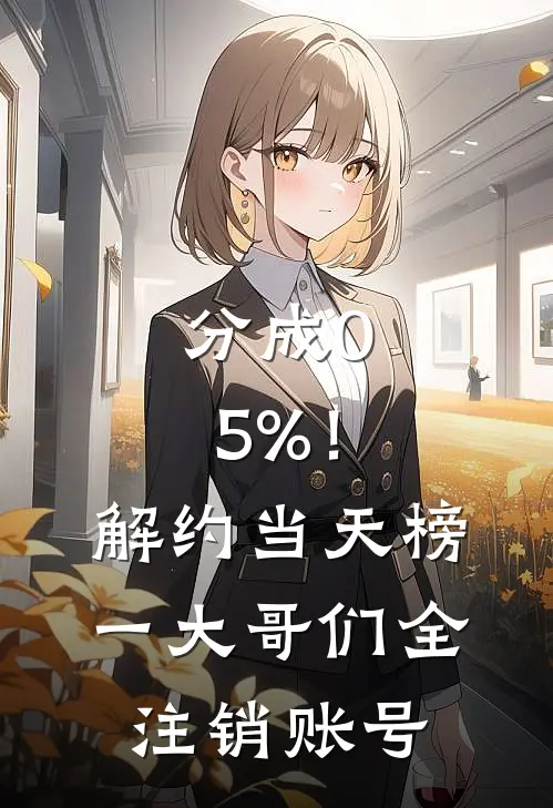 分成0.5%！解约当天，榜一大哥们全注销账号